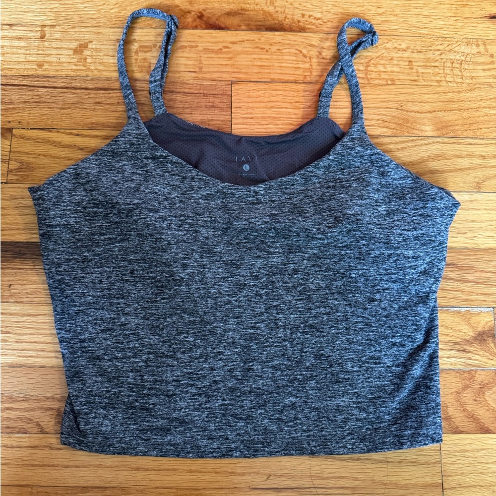 Tavi Gray Heather Women's Longline Sports Top